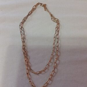 Gold-Tone Chain Necklace